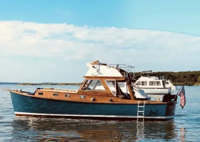 1959 Goudy & Stevens Flybridge Cruiser