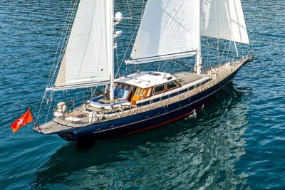 1984 Jongert 25ds Cutter Ketch Deck saloon