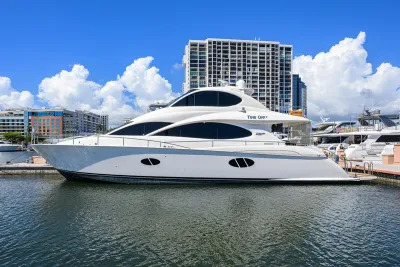 2005 Lazzara 68 Enclosed Bridge