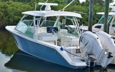 2020 Cobia 330 Dual Console