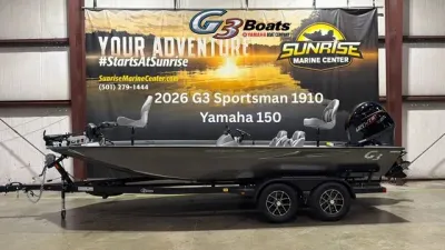 2026 G3 Sportsman 1910 W/ Yamaha 150