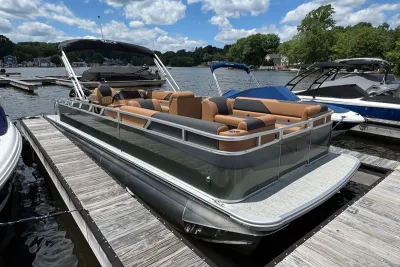 2026 Tahoe Pontoon Sport 85 Cruise Rear Bench 23