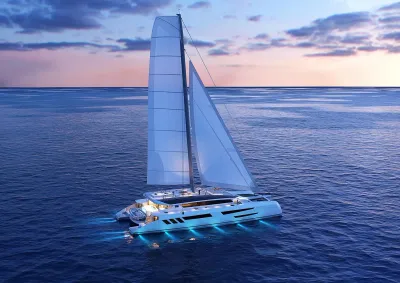 2027 Custom Eco yacht catamaran 115'