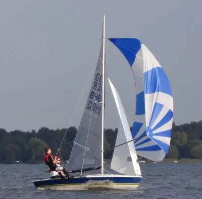 505er Segeljolle GER 8480 - Regattaklar
