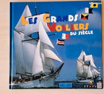 Album Les grands voiliers du siècle (vendu sans les timbres)
