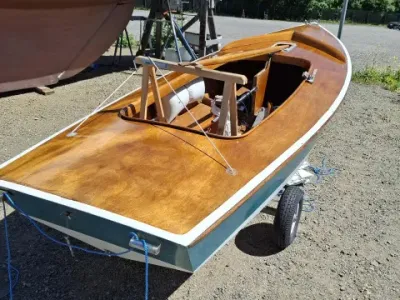 Classic Wooden Snipe Dinghy