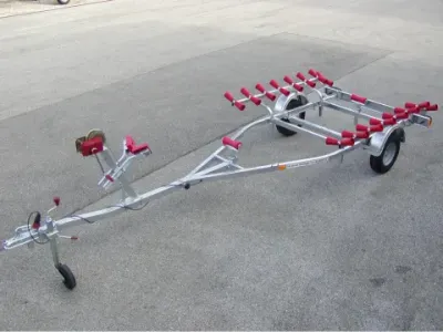 Harbeck 550kg Schlauchboottrailer - Rollenbahn