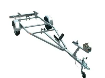Harbeck 600kg Motorboottrailer - Kielrollen
