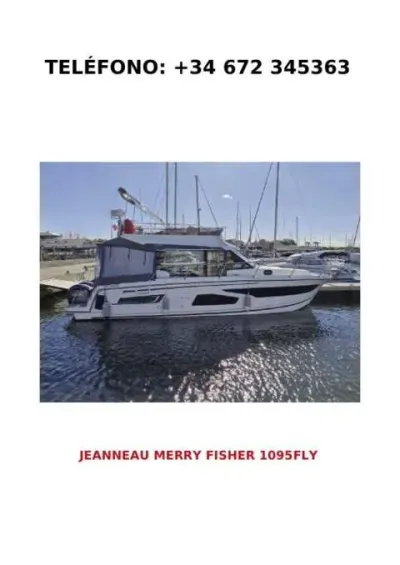 Jeanneau Merry Fisher 1095 Fly