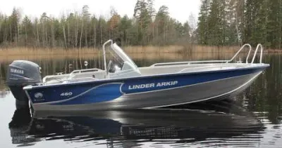 Linder Arkip 460 inkl.PreRigg.Yamaha+Garmin 9"