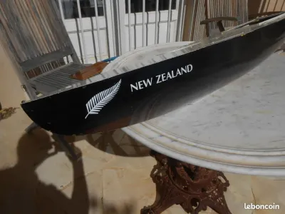 Maquette coque du voilier New Zealand