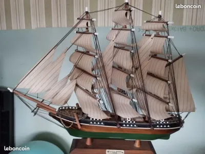 Maquette voilier Cutty Sark 54cm