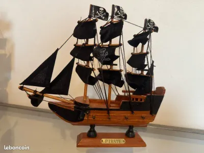 Maquette voilier pirate