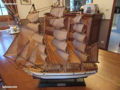 Modèle Réduit Voilier 3 Mâts USS Constitution