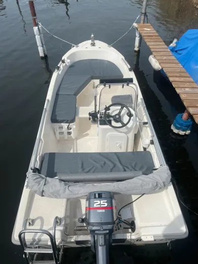 Motorboot Angelboot Konsolenboot 450 Yamaha 25 PS