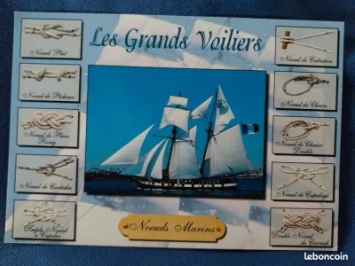 Nœuds marins. Les grands voiliers