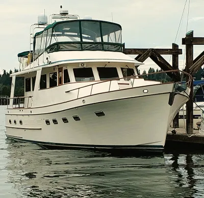 Ocean Alexander Flush Deck Trawler 1980