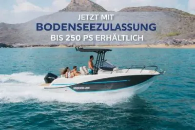 Quicksilver Activ 705 Open, bis 225PS & Trailer (