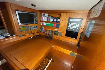 Sailboat 12m mahogany 1956