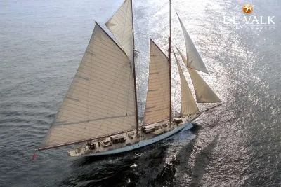 SCHOONER CLASSIC GAFF sailing yacht for sale