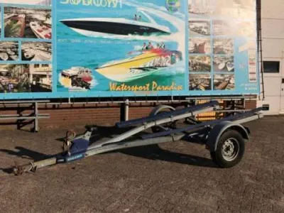 Stallingstrailer ongeremd 1-asser (USA)