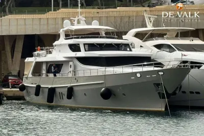 STEEL TRANSATLANTIC NAVETTA 27 M motor yacht for sale