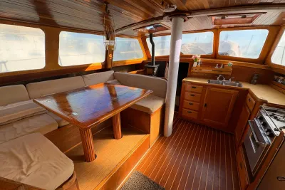Vintage Norwegian Double Ended Ketch 1934