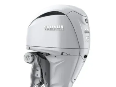 Yamaha F300 NSB V6 4.2L Outboard Engine – Grey